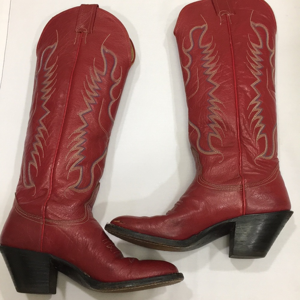 Red Nocona Boots